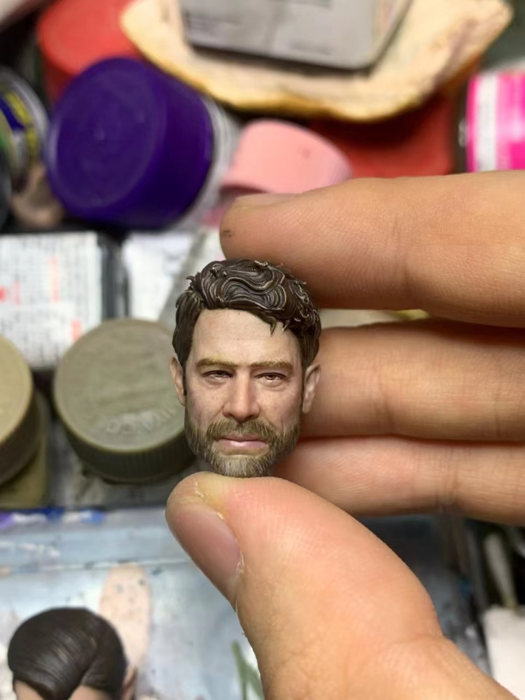 Flashpoint Batmann (real person) headsculpt 1:12