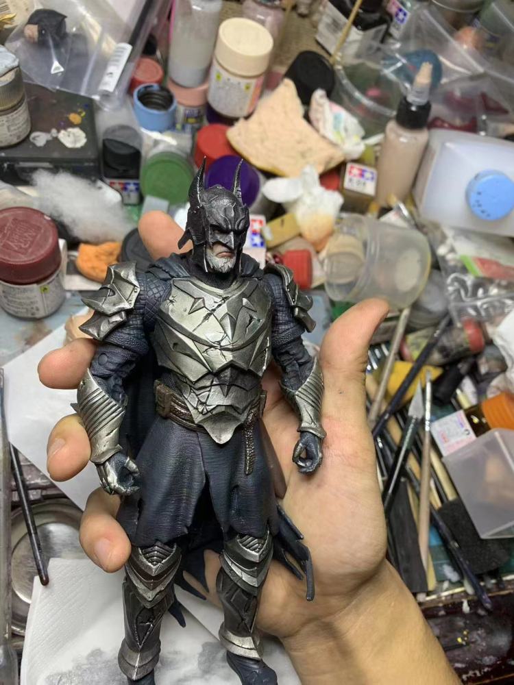 Macfarlane Medieval Batmanm headsculpt 1/12