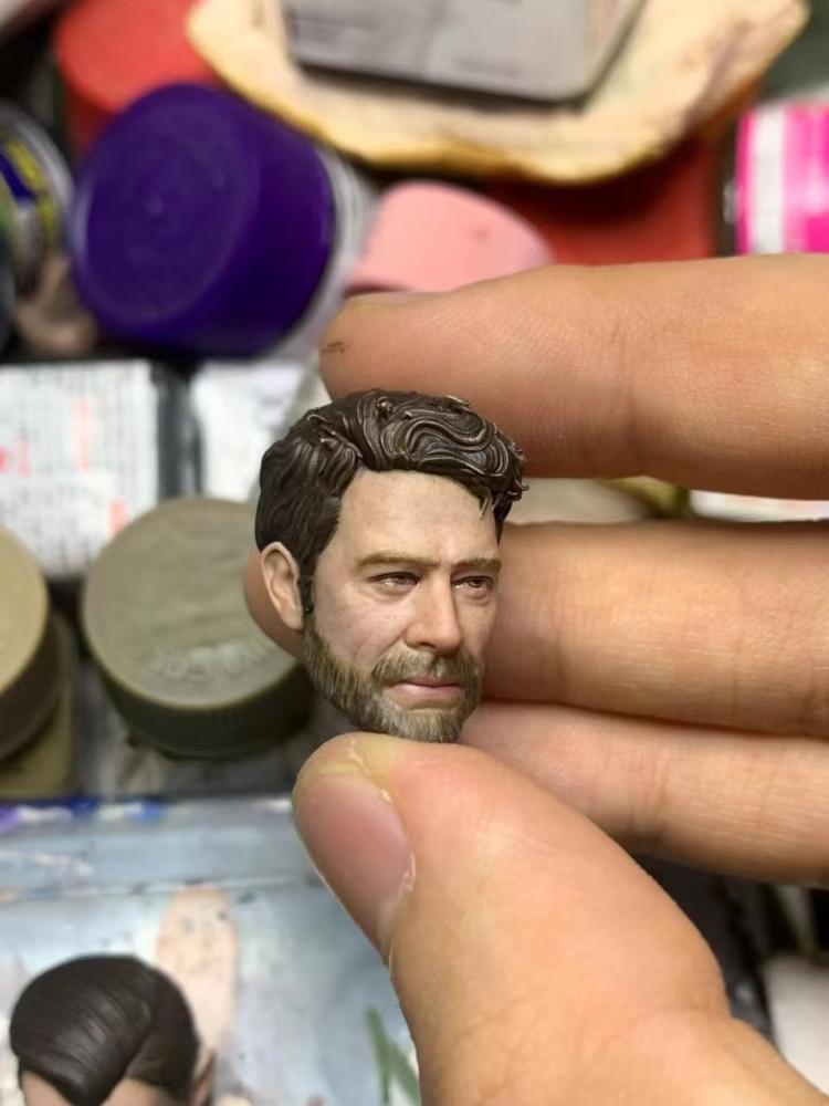 Flashpoint Batmann (real person) headsculpt 1:12