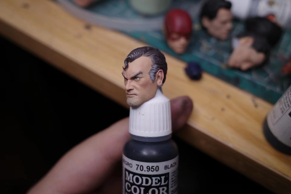 Anime redson superman headsculpt 1:12