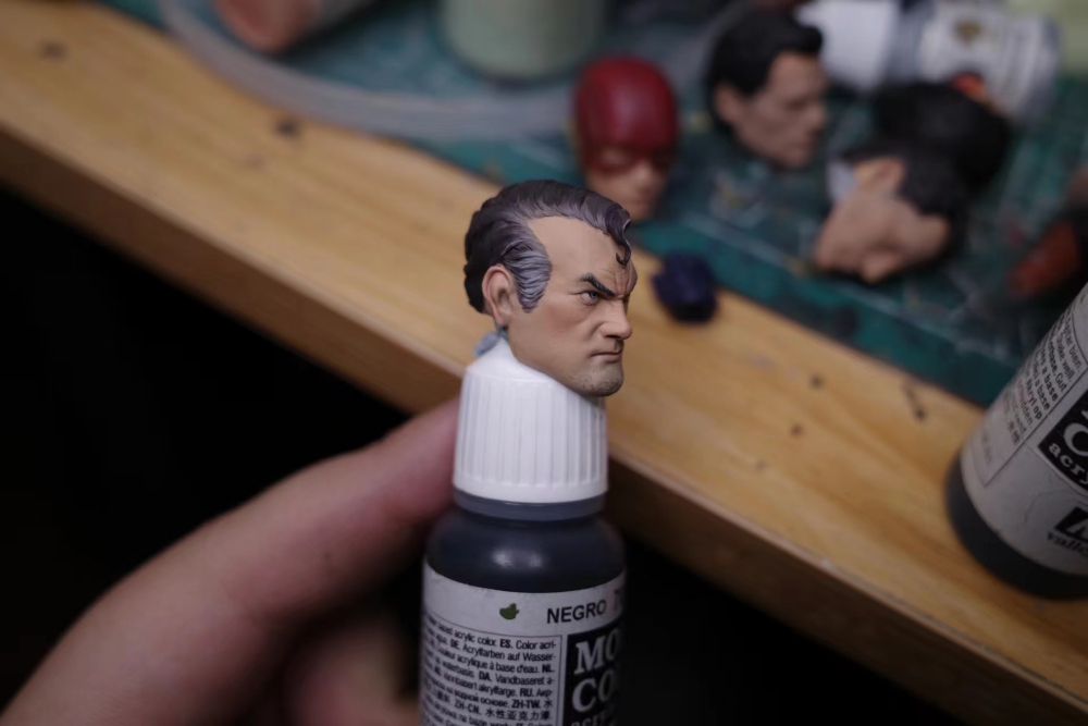 Anime redson superman headsculpt 1:12