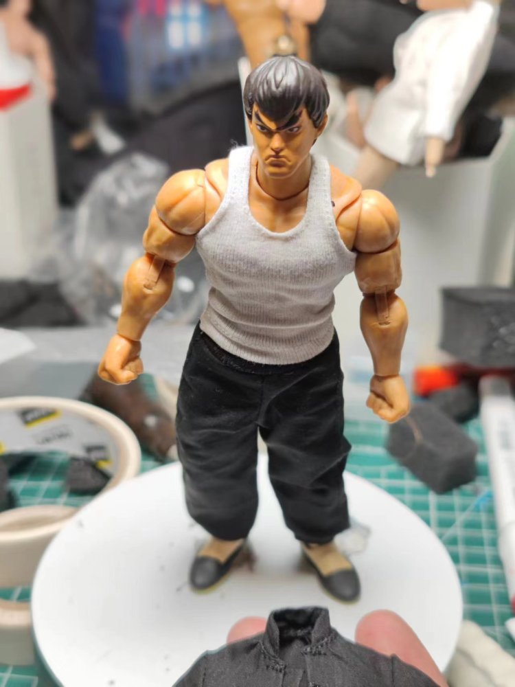 Jada Street Fighter Dragon suit 1:12