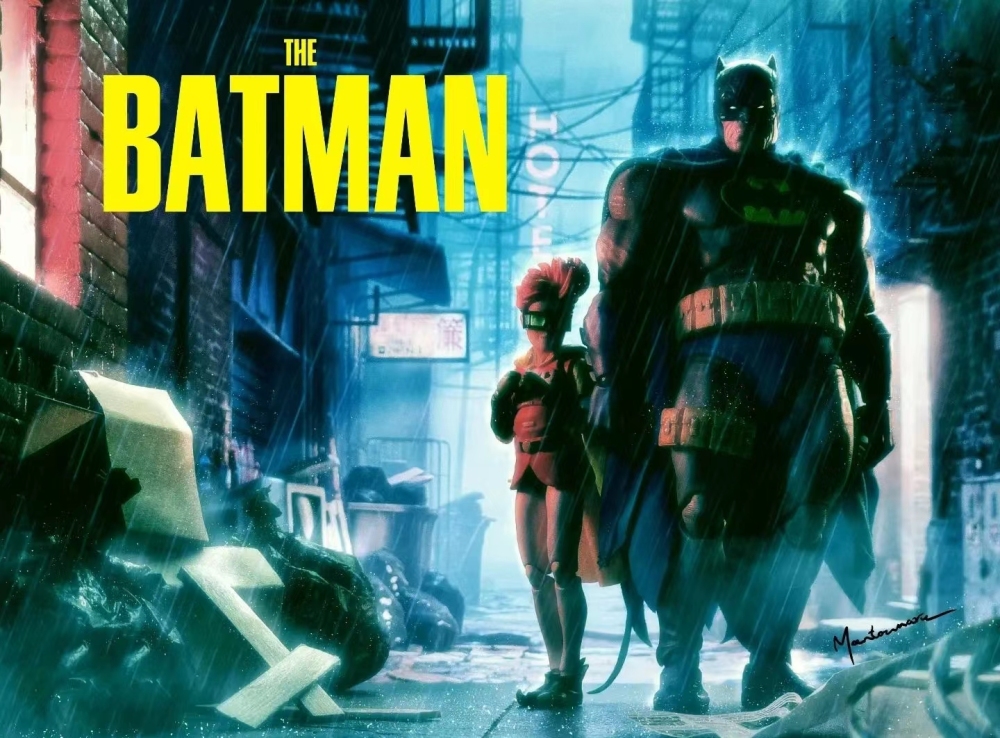 MAFEX Batmann Cape + Shorts 1/12