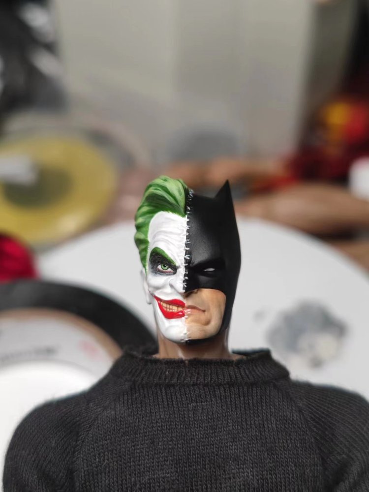 Mezcoo Joker batman combination headsculpt 1:12