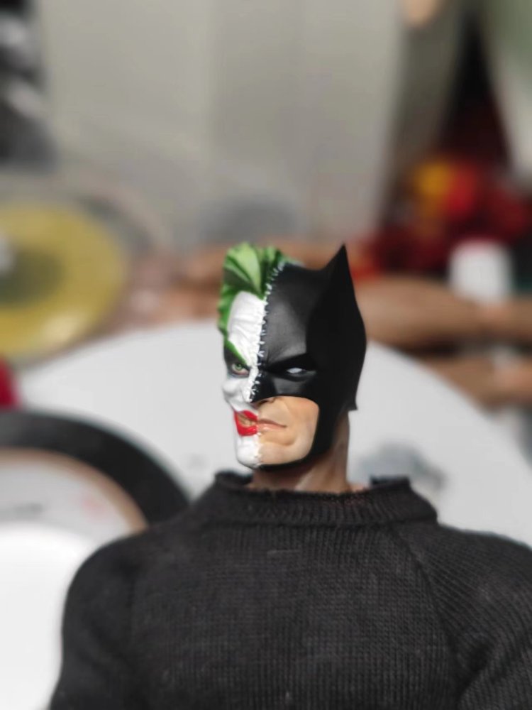 Mezcoo Joker batman combination headsculpt 1:12