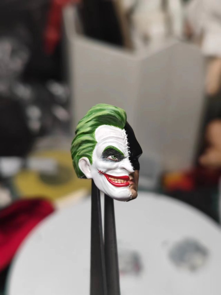 Mezcoo Joker batman combination headsculpt 1:12