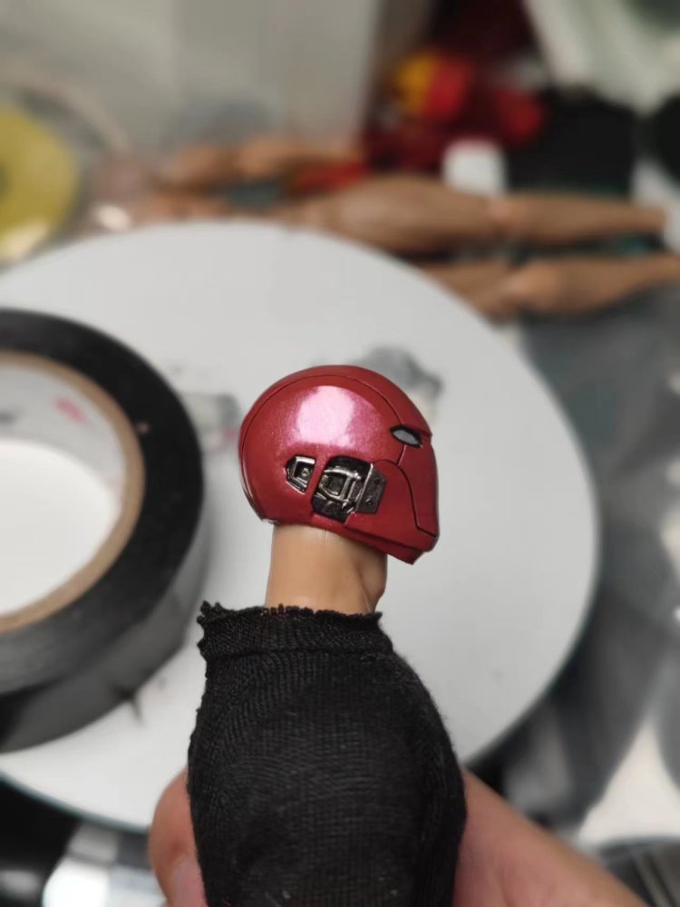 Red hood (mechanical version) headsclpt