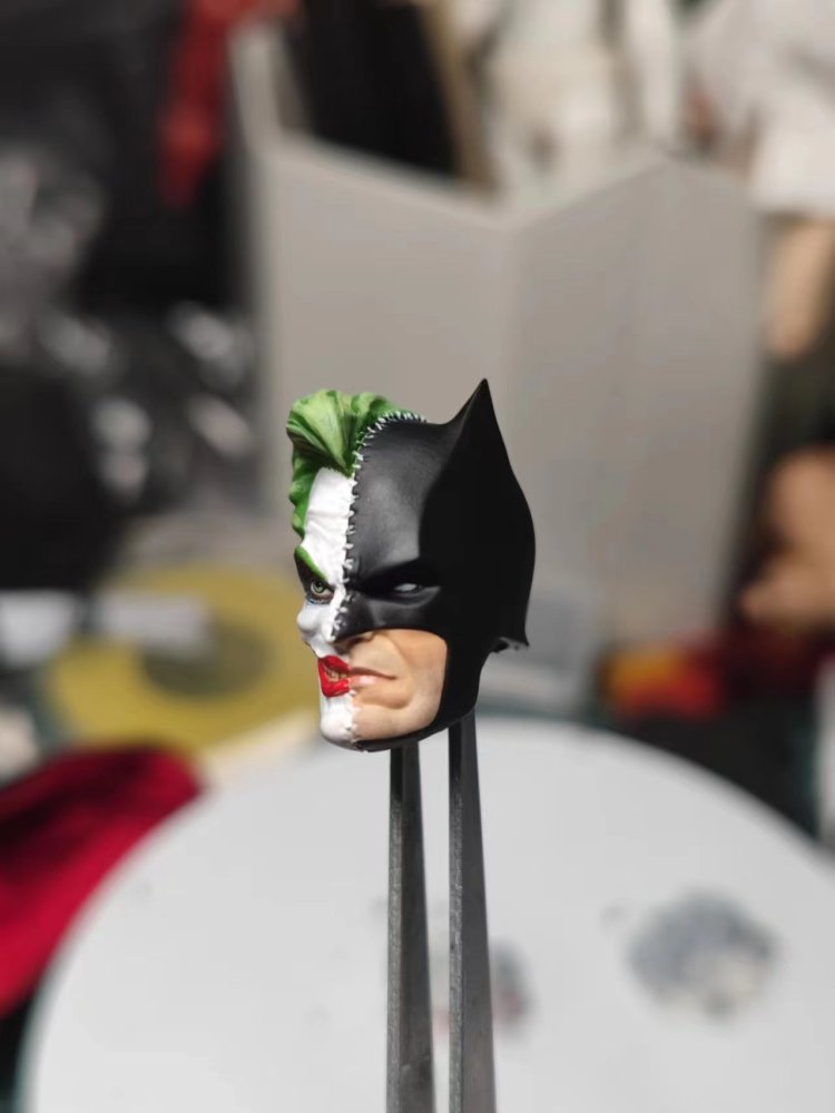Mezcoo Joker batman combination headsculpt 1:12