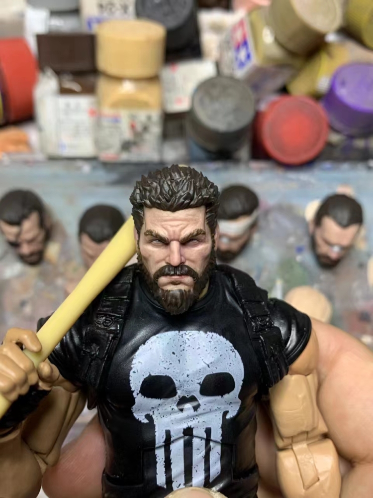 Scarbeard Punisher 2.0 (Fine Paint) headsculpt 1:12