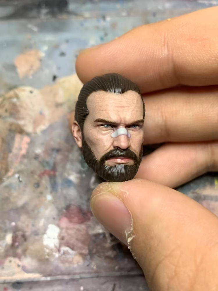 Beard Punisher 2.0 (Fine Paint) headsculpt 1:12