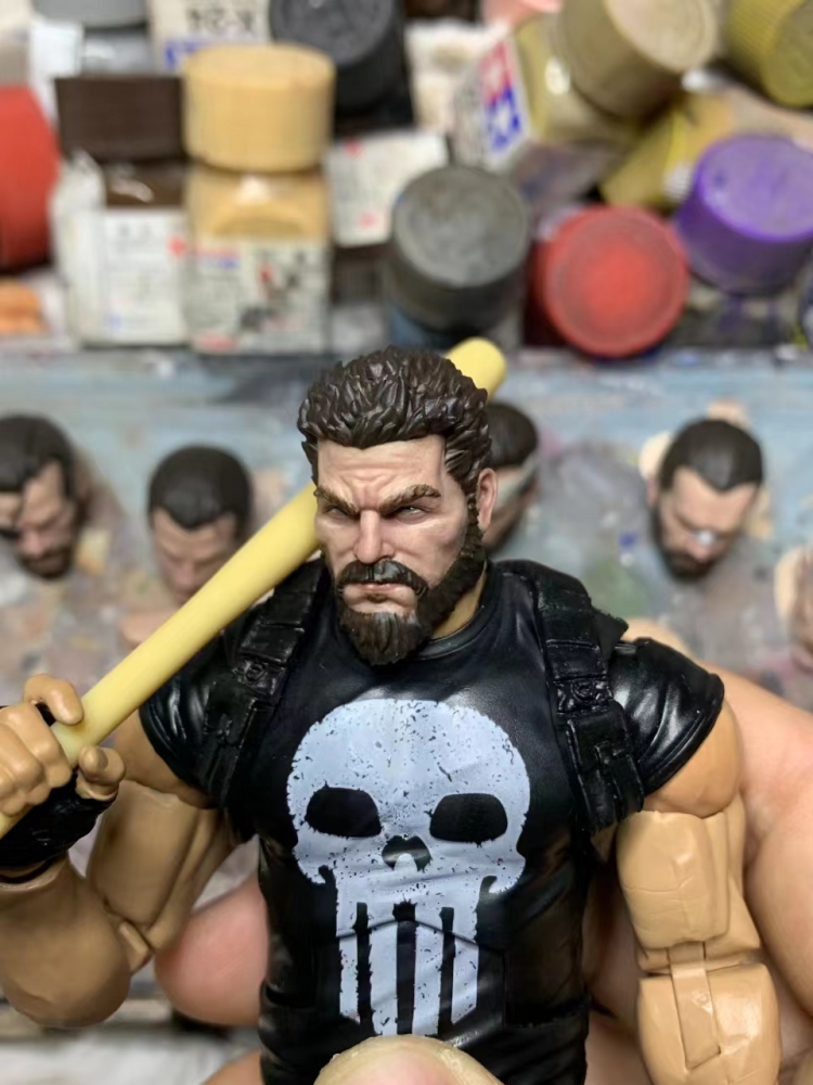 Scarbeard Punisher 2.0 (Fine Paint) headsculpt 1:12