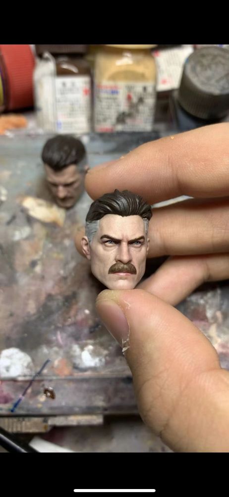 Omni-man 1.0 (Fine Paint) headsculpt 1:12