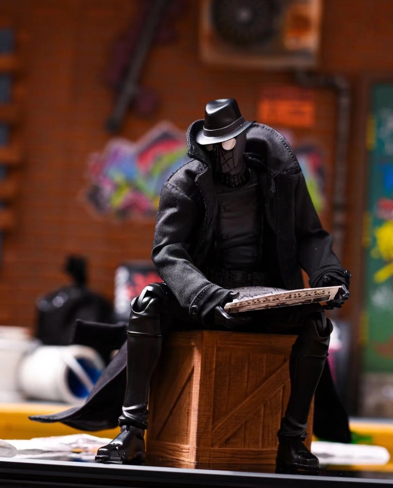 Sentinel/Ml Shadow Spider-Man Black dust coat 1:12