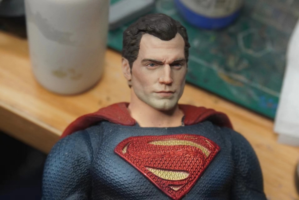 Henry Superman headsculpt 1:12