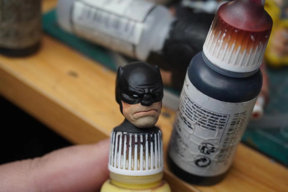 The Dark Knight Returns Batman (Anime version) headsculpt 1:12