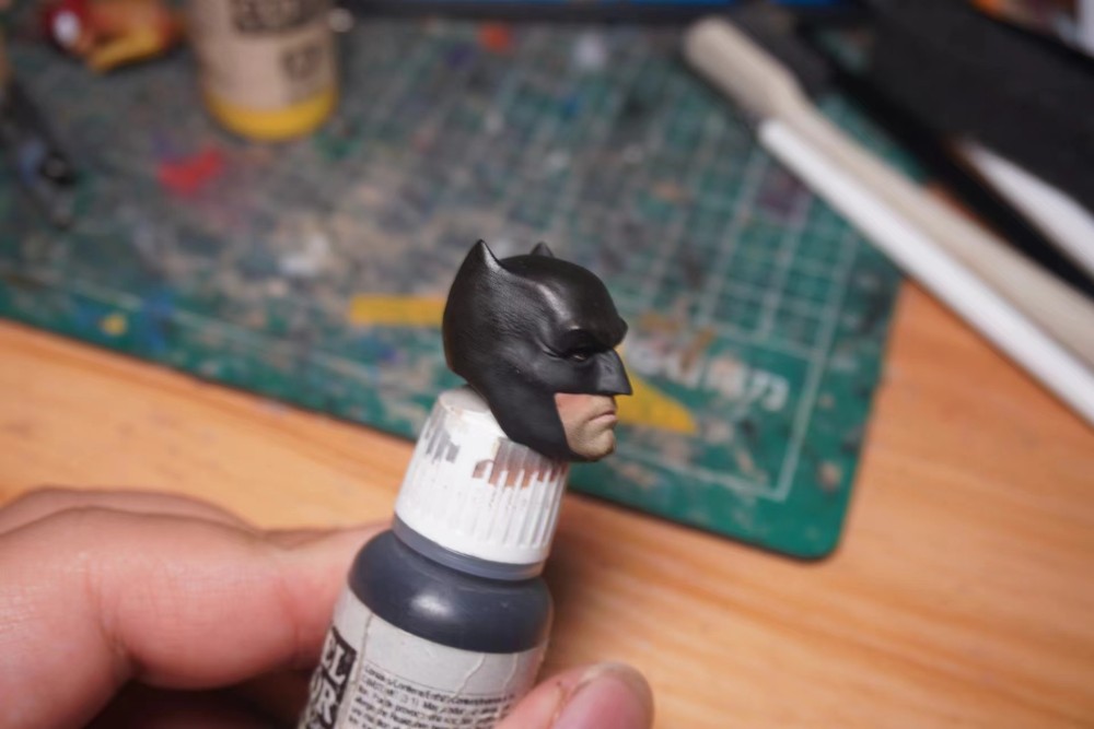 BVS batmann headsculpt 1:12