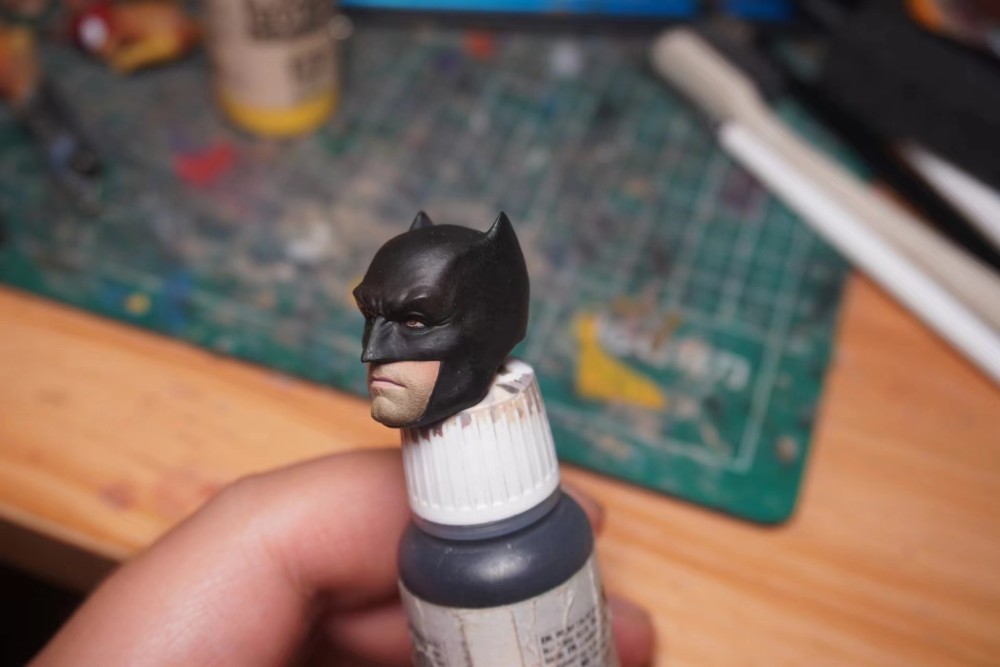 BVS batmann headsculpt 1:12