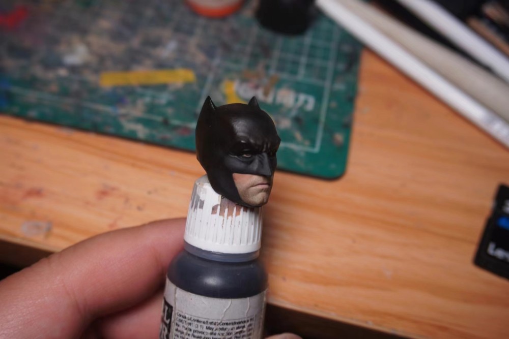 BVS batmann headsculpt 1:12