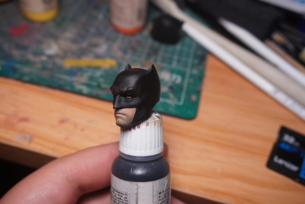 BVS batmann headsculpt 1:12