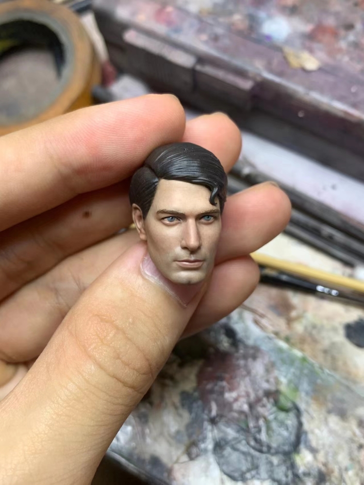 Reeve supermann (fine paint) headsculpt 1:12
