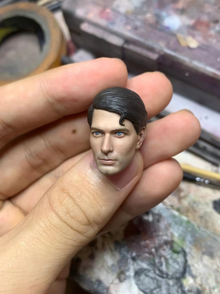 Reeve supermann (fine paint) headsculpt 1:12