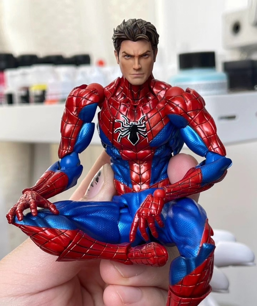 Spiderman's Real Head (Peter Parkel) headsculpt 1:12