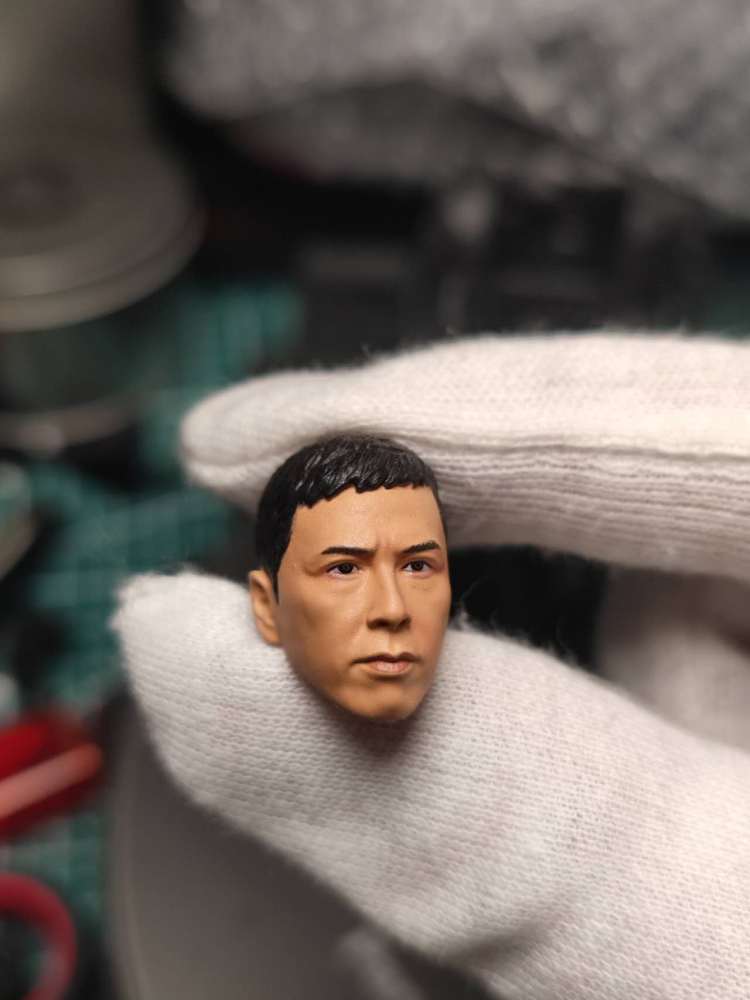 shf ip man headsculpt 1:12