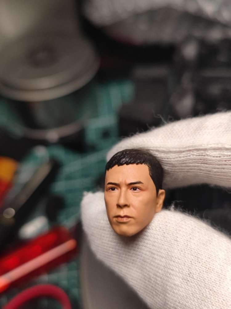 shf ip man headsculpt 1:12