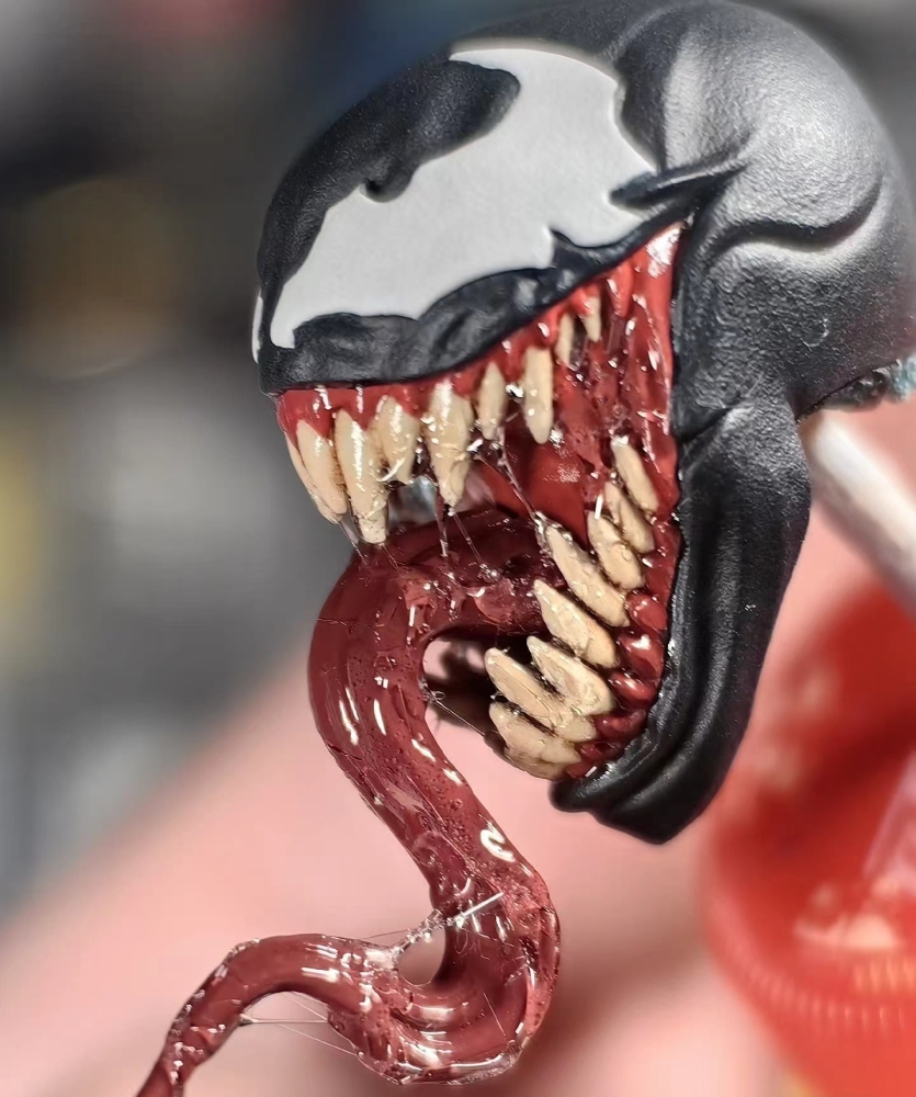 CT KAIYODO Amazing Yamaguchi Agent Venom (Long-tongue version)headsculpt 1:12