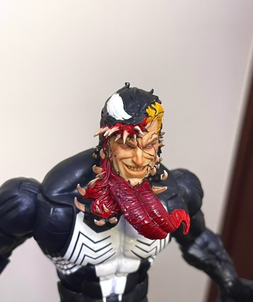 marvellegends Venom headsculpt 1:12