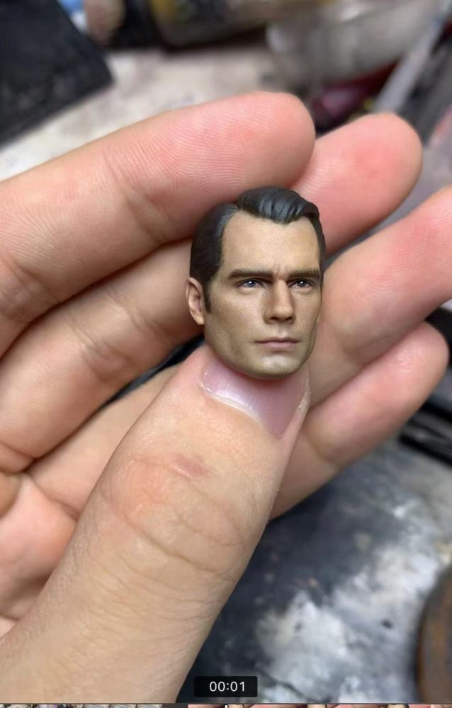Big Superman (fine paint) headsculpt 1:12
