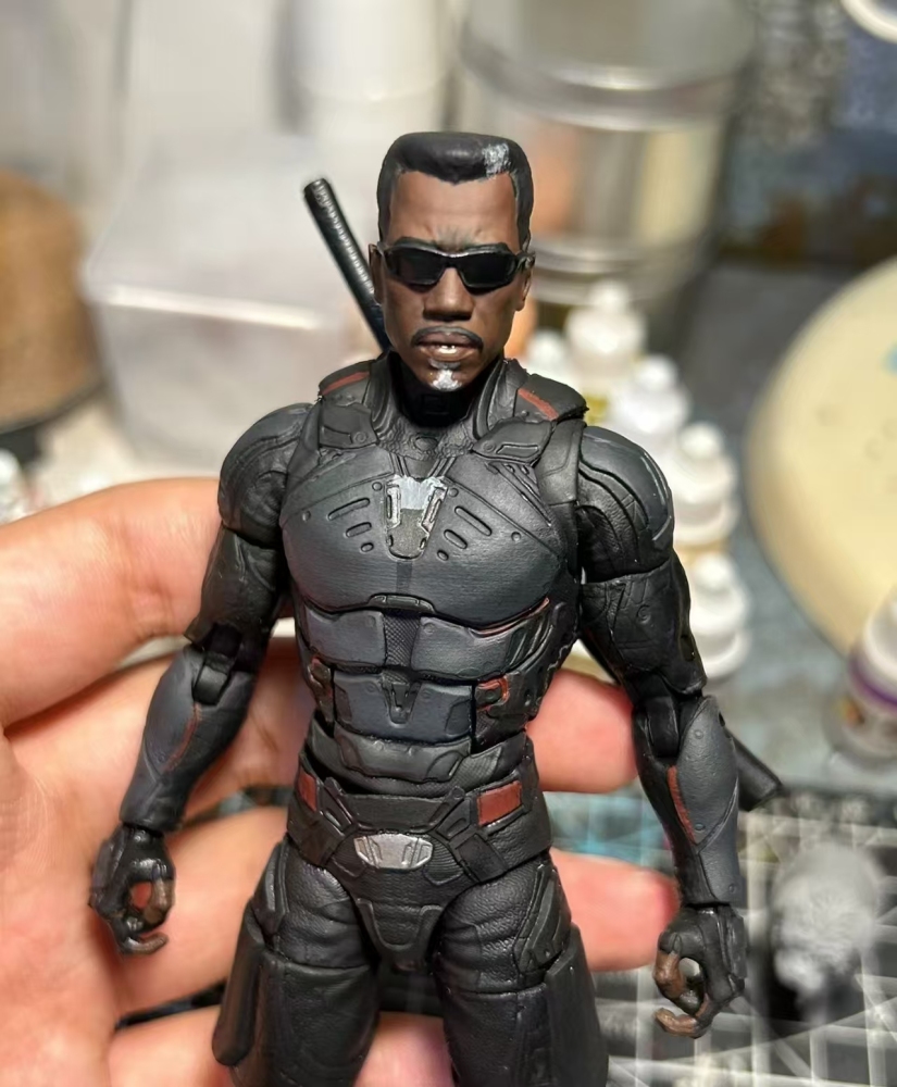 Marvellegends blade headsculpt 1:12