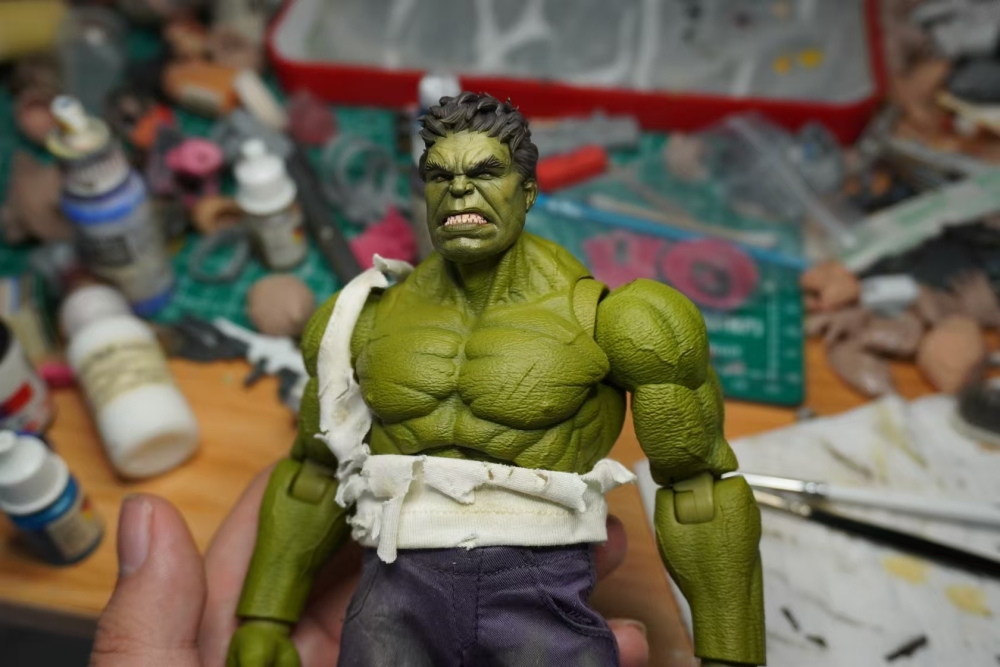 Memory toys Hulk suit /headsculpt 1/12