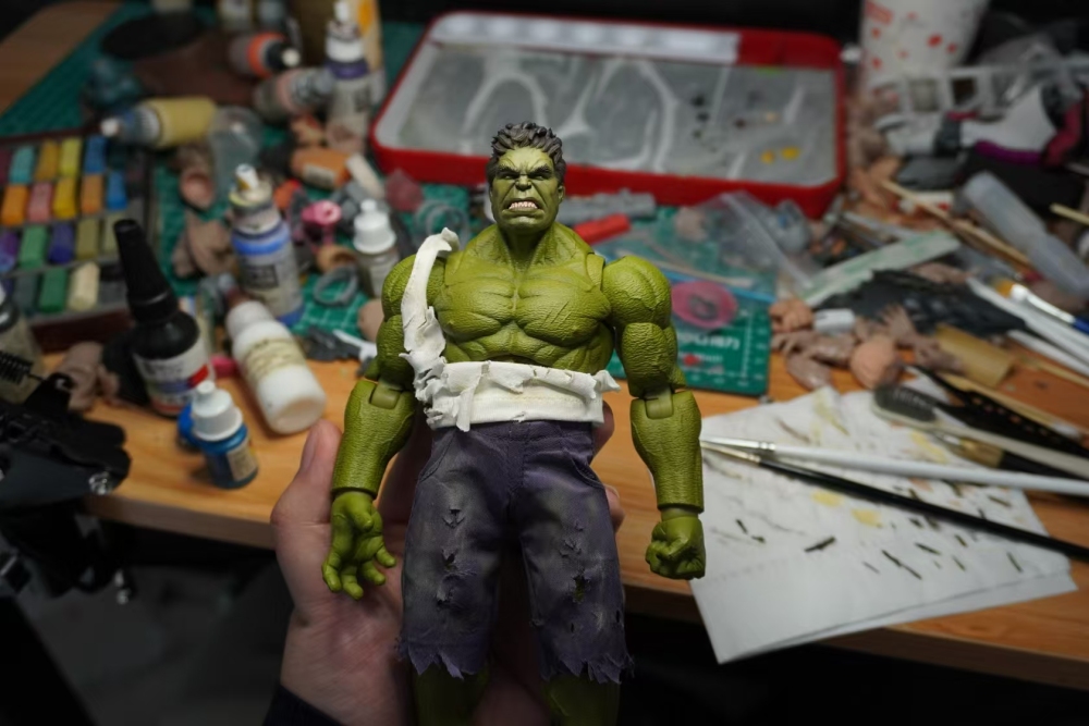 Memory toys Hulk suit /headsculpt 1/12