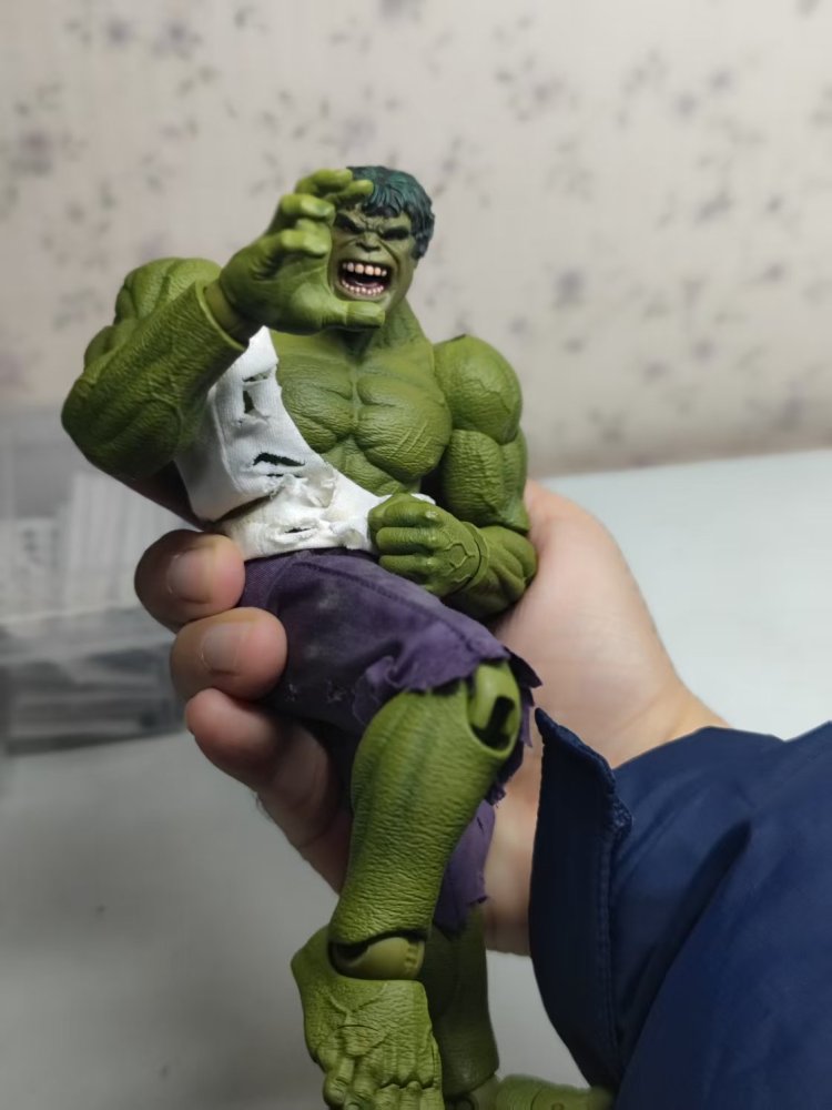 Memory toys Hulk Anime headsculpt（Open mouth Headsculpt/ close mouth Headsculpt)  /diy doll 1/12