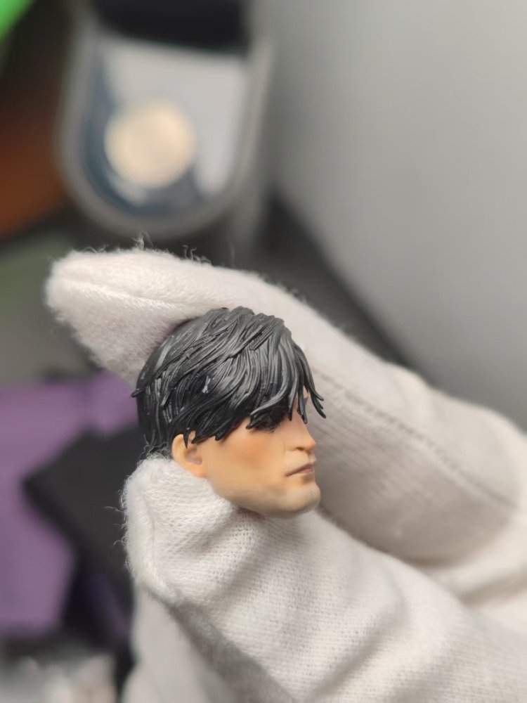 new batman Real human(Robert Pattinsonn) headsculpt 1/12
