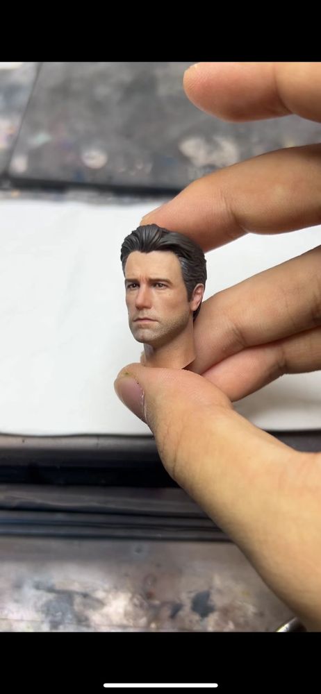batman Ben Affleck (fine paint) headsculpt 1:12