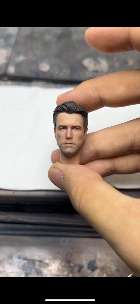 batman Ben Affleck (fine paint) headsculpt 1:12