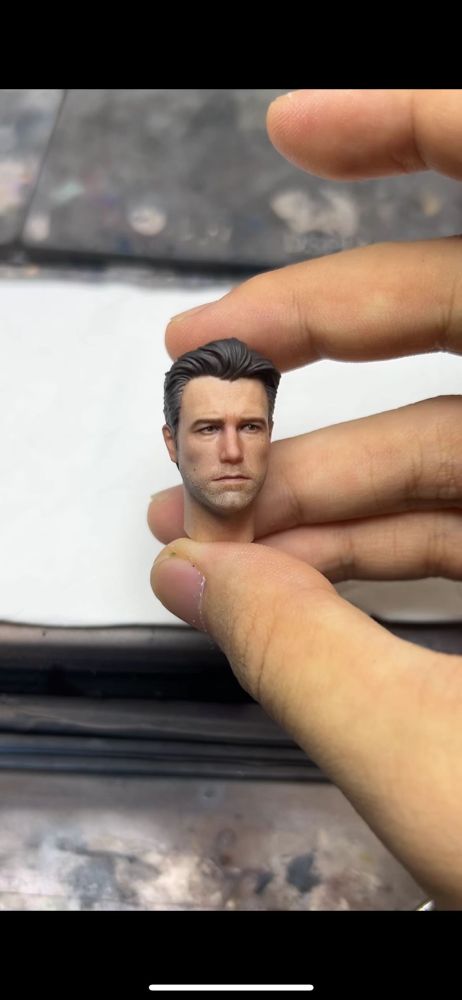 batman Ben Affleck (fine paint) headsculpt 1:12