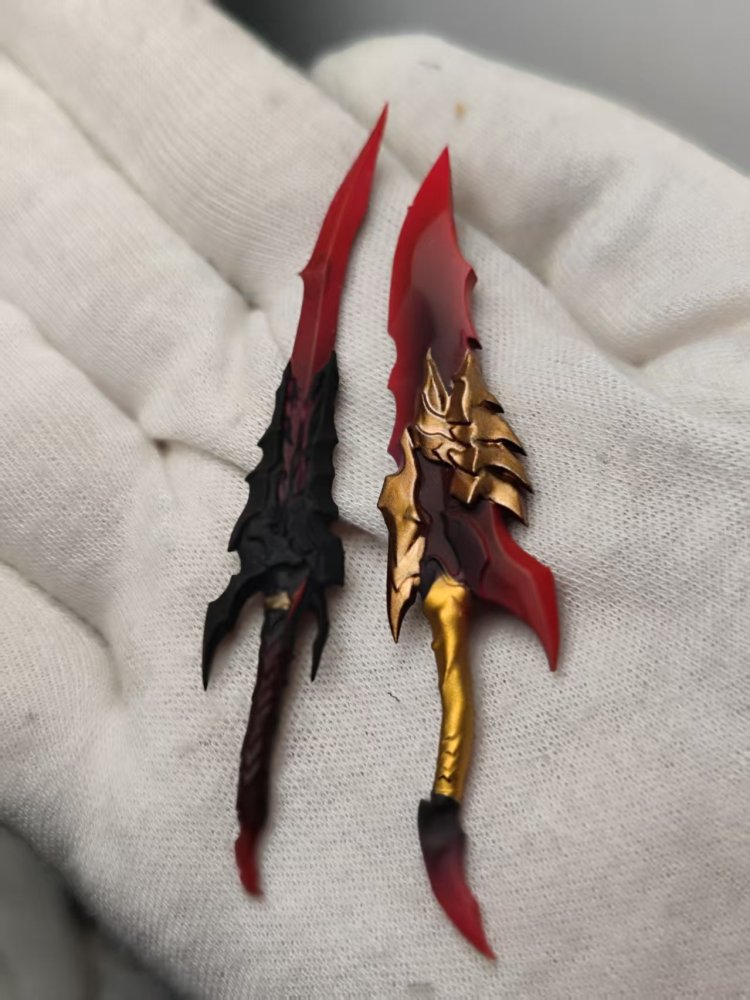 Sang lin-Voo headsculpt /Suit / Toy knife 1:12