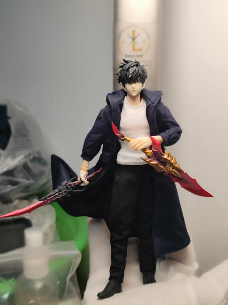 Sang lin-Voo headsculpt /Suit / Toy knife 1:12