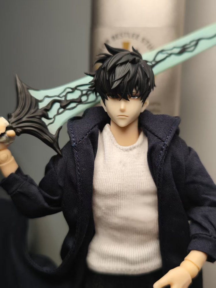 Sang lin-Voo headsculpt /Suit / Toy knife 1:12