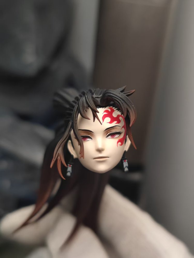 Romankey Yoriiqi  (Fine painting) headsculpt 1:12