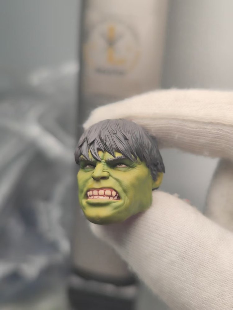 Memory toys HULK (Short hairstyle style / Long hairstyle style) headsculpt 1:12