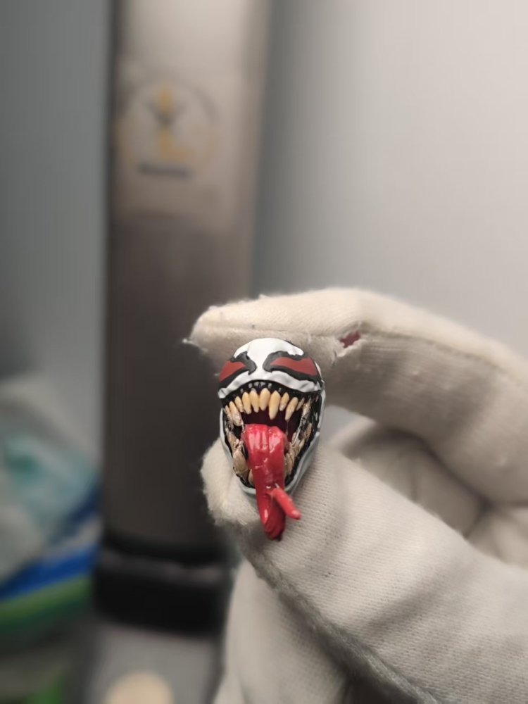 CT KAIYODO Amazing Yamaguchi Agent Venom (Long-tongue version)headsculpt 1:12
