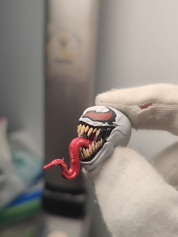 CT KAIYODO Amazing Yamaguchi Agent Venom (Long-tongue version)headsculpt 1:12