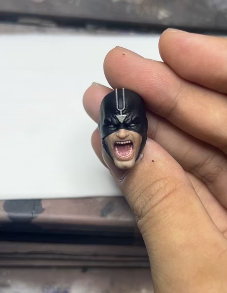 Black Bolt  (fine paint) Headsculpt 1:12