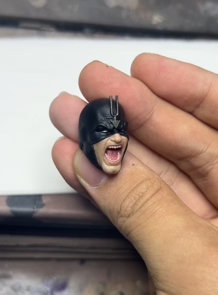 Black Bolt  (fine paint) Headsculpt 1:12