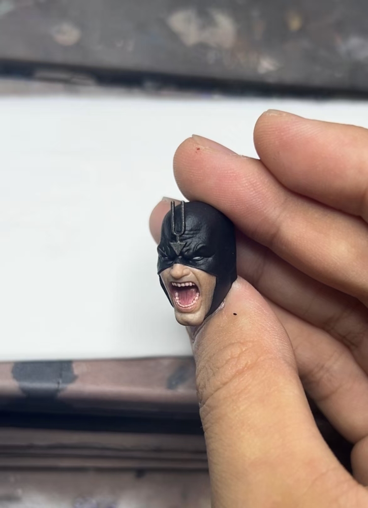 Black Bolt  (fine paint) Headsculpt 1:12