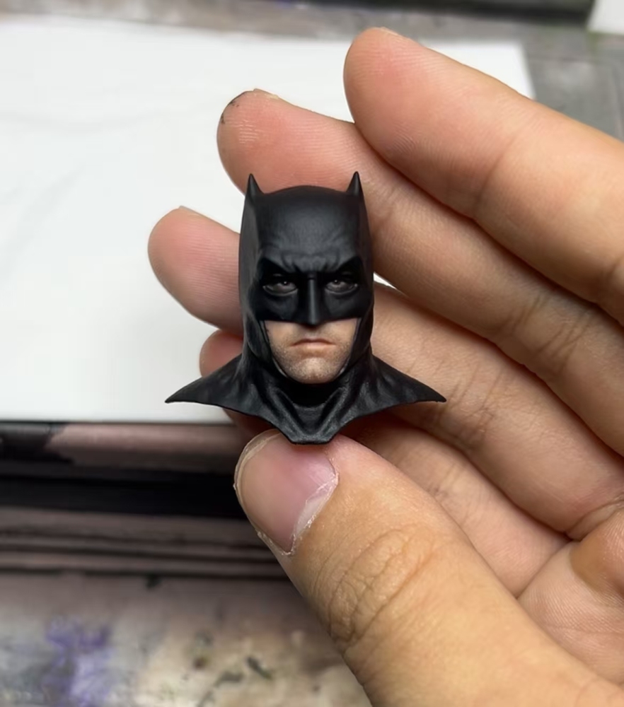 BVS Batman Calm Expression (fine paint) Headsculpt 1:12